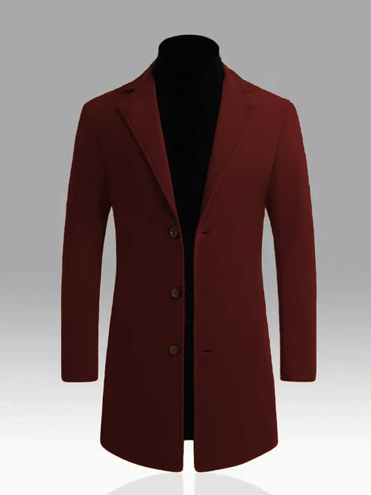 Abrigo Slim Fit con Solapa Europea - Corte Moderno y Elegante - Image 16