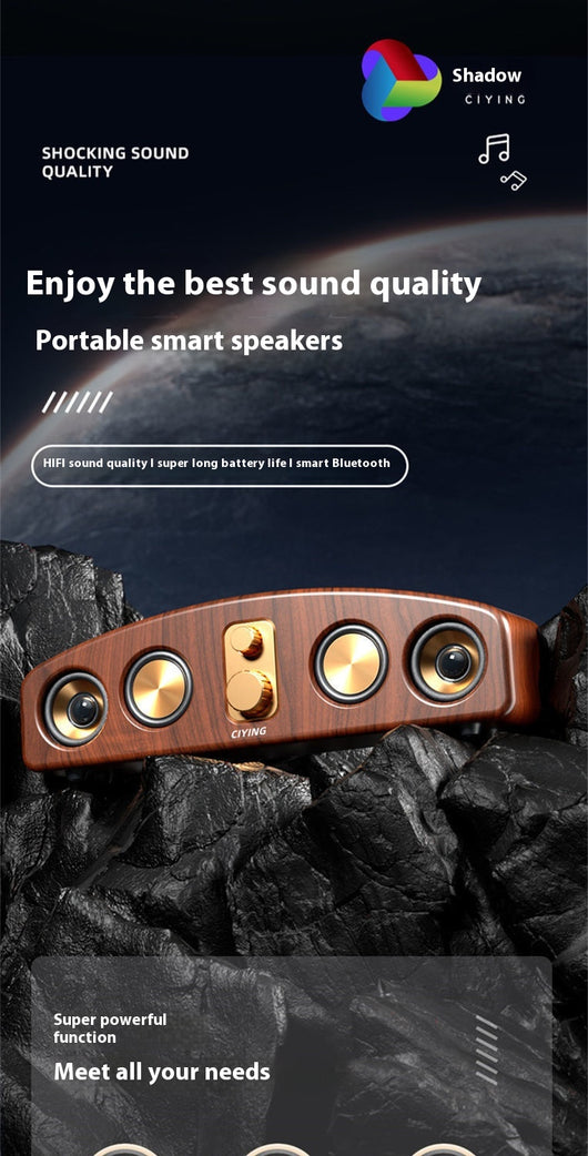 Parlante Bluetooth Portátil Estilo Retro - Image 24