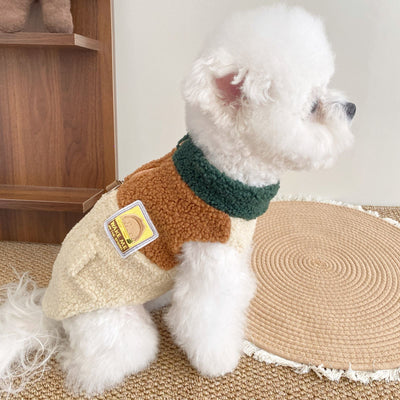 Chaleco Térmico de Rayas para Perros con Tracción Ajustable - Image 3