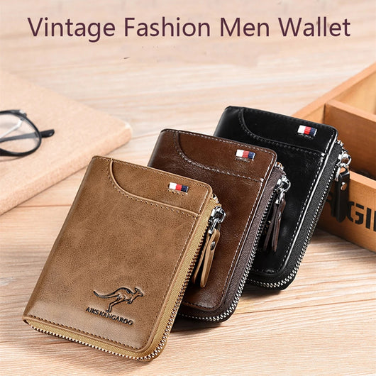 Billetera Antirrobo para Hombre con Protección Antimagnética y Bloqueo de Tarjetas - Image 7