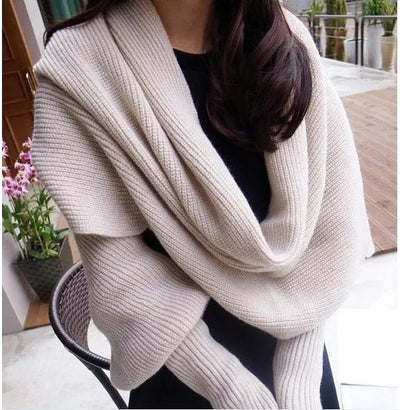 Bufanda Suéter Cashmere para Mujer - Elegancia y Calidez - Image 10