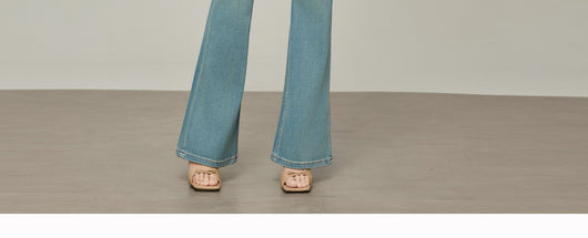 Pantalones Skinny Talle Alto Acampanados Mujer - Colores Claros Primavera Verano - Image 18