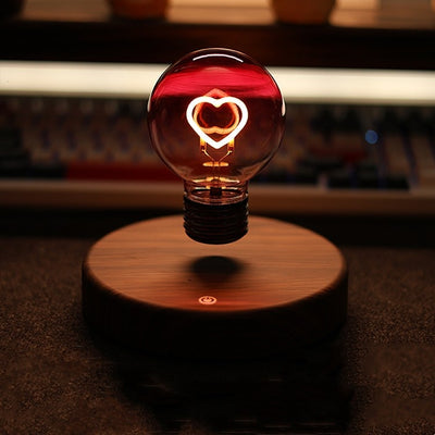 Lámpara Flotante Magnética con Bombilla LED - Decoración de Escritorio