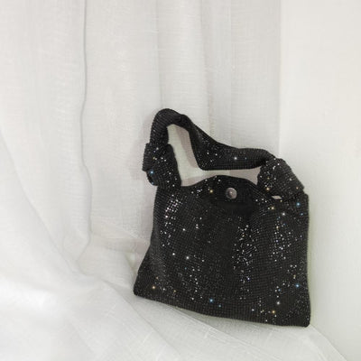 Bolso Bucket de Cristales Brillantes - Estilo Celebridad - Image 11