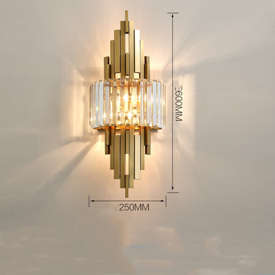 Lámpara de Pared Crystal Lujo Contemporáneo - Image 11