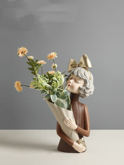 Arreglo Floral Decorativo con Flores Secas - Adorno para Sala y Televisor - Image 5