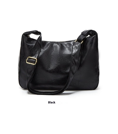 Bolso Tote Retro de Gran Capacidad en Colores Sólidos para Mujer - Image 16