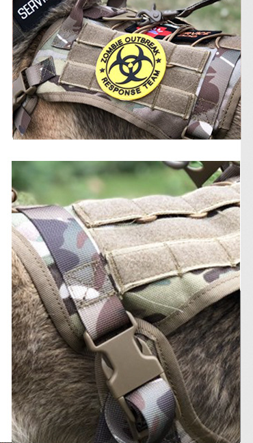 Chaleco Táctico de Camuflaje para Mascotas - Image 12
