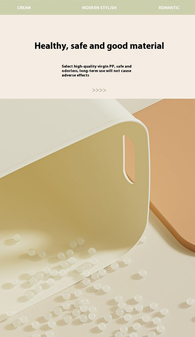 Caja de Almacenamiento Grande con Tapa para Ropa y Accesorios - Diseño Crema - Image 16