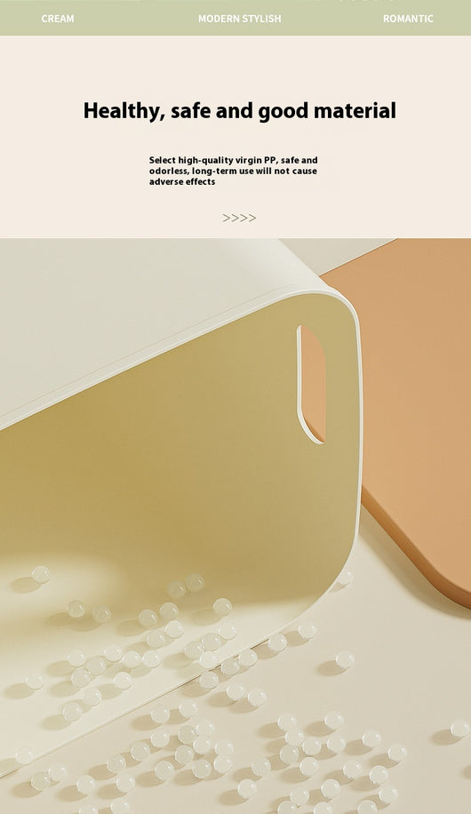 Caja de Almacenamiento Grande con Tapa para Ropa y Accesorios - Diseño Crema - Image 16