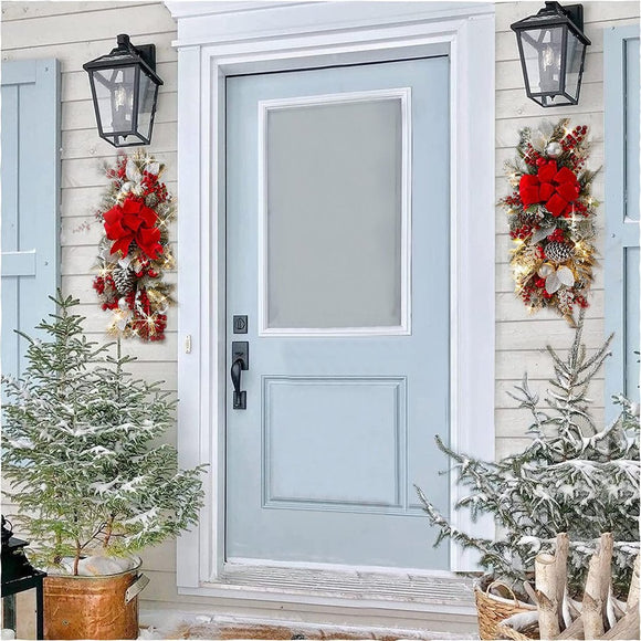 Cortina Decorativa Navideña para Puerta con Gancho