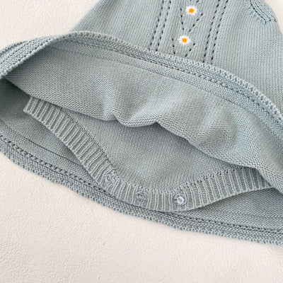 Conjunto de Abrigo Calado y Falda Tejida para Bebé - Image 11