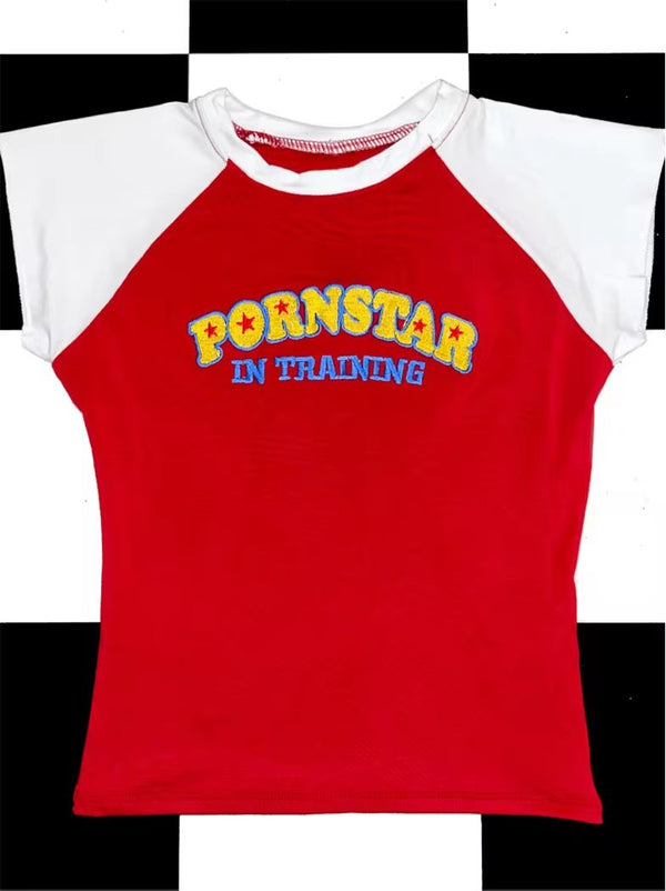 Blusa Ajustada con Letras en Contraste - Estilo Hot Girl - Image 7