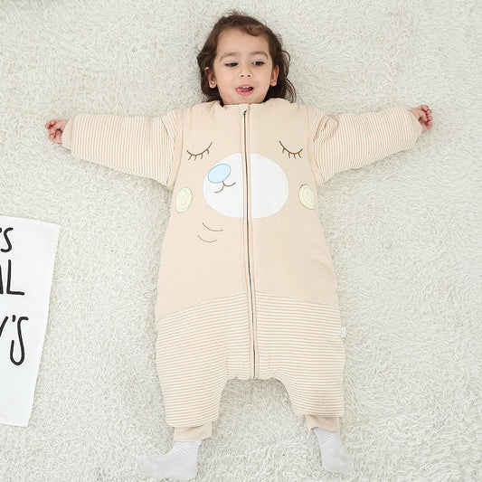Saco de Dormir Antipeadas para Bebé en Algodón con Diseño Infantil