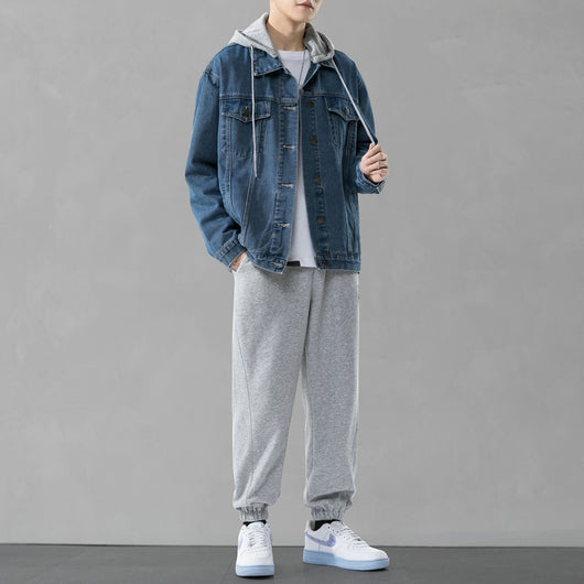 Traje de Tres Piezas en Denim para Hombre - Colección Otoño - Image 10