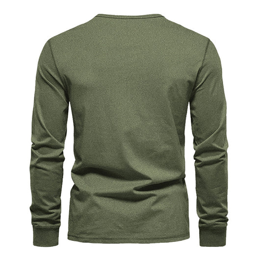 Playera Manga Larga Talla Grande Secado Rápido Estilo Moderno - Image 25