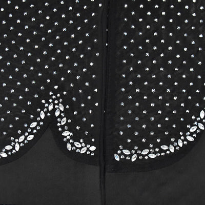 Jumpsuit Elegante de Malla con Strass y Mangas Largas - Image 20