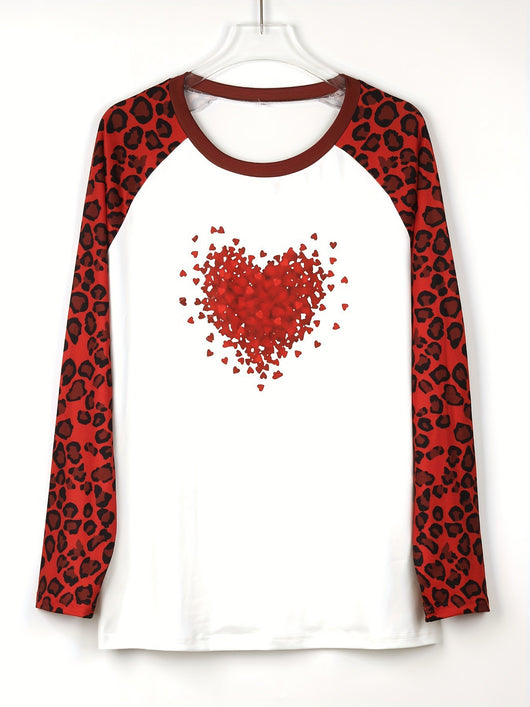 Playera Navideña Estampada Talla Grande para Mujer, Manga Larga - Image 30