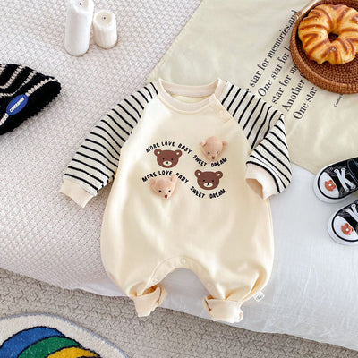 Mameluco para Bebé Minimalista con Diseño de Osito - Image 9