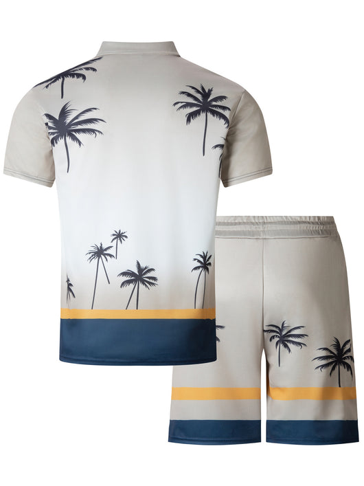 Conjunto Deportivo Hombre Pantalones Cortos y Camiseta Manga Corta - Image 25