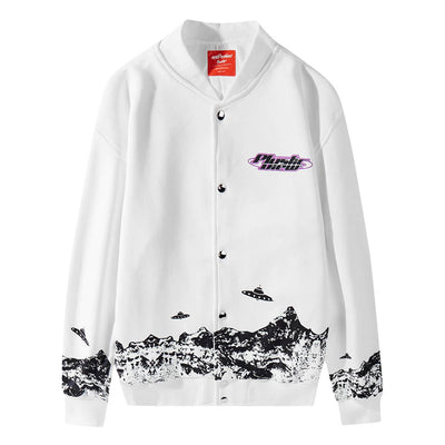 Chaqueta Fina Estampado Planeta Graffiti para Hombre - Image 15