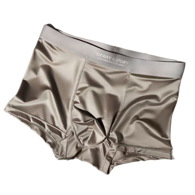 Bóxers de Seda Helada para Hombre - Lujo Ligero con Satén Premium - Image 4