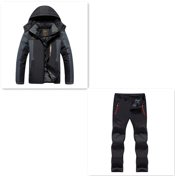 Chaqueta Térmica Impermeable con Capucha para Montaña - Image 25