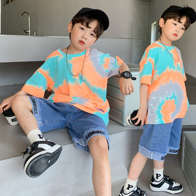 Conjunto de Playera y Shorts Holgados para Niño - Image 6