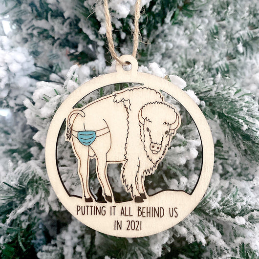 Adorno Navideño Calado de Madera - Pareja de Muñecos de Nieve y Renos - Image 16