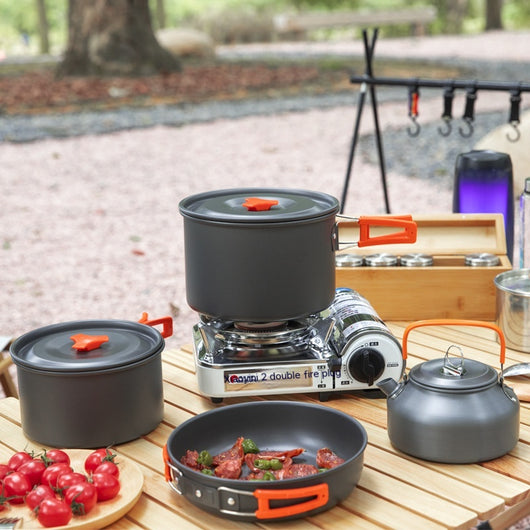 Juego de Ollas Portátil para Camping y Picnic en Grupo - Image 3