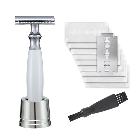 Navaja de Afeitar Manual de Cobre Estilo Clásico - Image 12