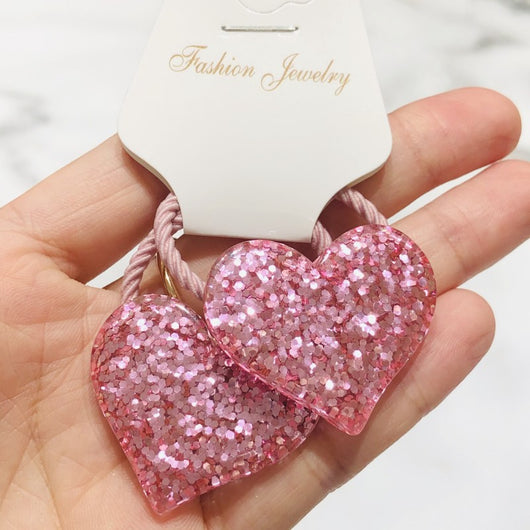 Lazo para Cabello de Niña con Brillantina de Estrella y Luna - Image 28