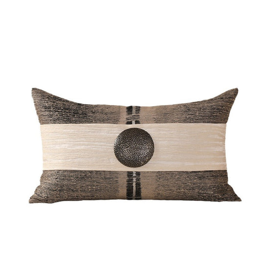 Funda de Almohada Premium Algodón y Lino Estilo Chino Contemporáneo - Image 5