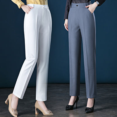 Pantalón de Talle Alto Recto Casual para Mujer - Image 14