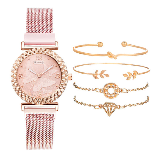 Conjunto de Reloj y Pulsera Mariposa 3D - Image 16
