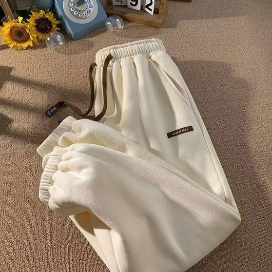 Pantalones Casuales Holgados con Forro Polar Térmico - Image 8