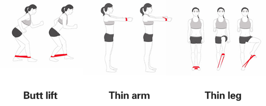Bandas Elásticas de Resistencia para Ejercicio - Yoga, Pilates y Entrenamiento en Casa - Image 8