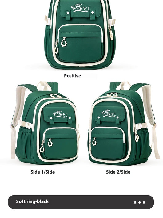 Mochila Escolar Impermeable de Gran Capacidad y Múltiples Compartimentos para Niñas - Image 25