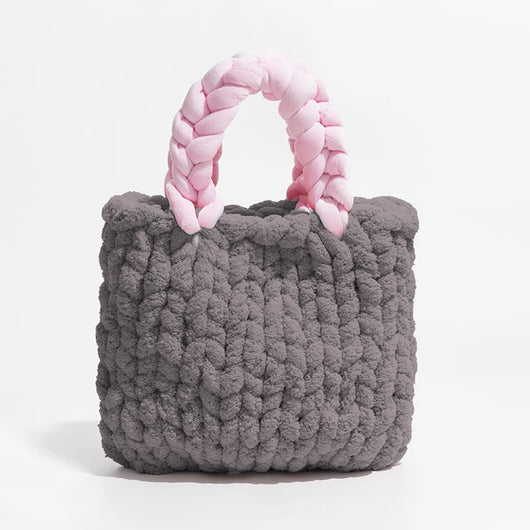 Bolsa Bucket Tejida a Mano para Mujer - Image 25