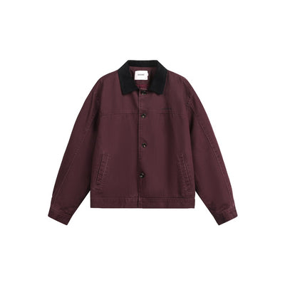 Chaqueta de Trabajo Retro Corta para Hombre - Image 7