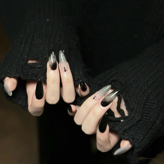Armadura Estilo Chino Contemporáneo con Teñido Halo Blanco y Negro - Image 7