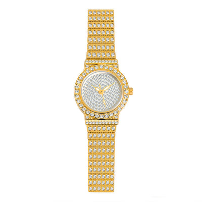 Reloj de Pulsera para Mujer con Cadena y Diamantes Completos - Image 8