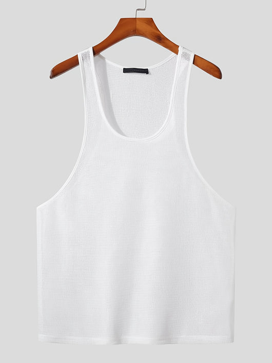 Chaleco Tejido Liso Casual - Prenda Versátil de Algodón - Image 3