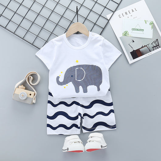 Conjunto Infantil de Verano: Camiseta y Shorts de Algodón - Image 20