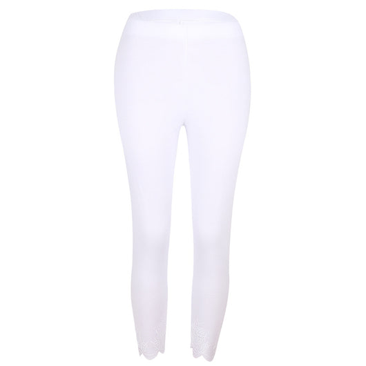 Pantalones Capri Ajustados con Estampado Reductor - Image 15