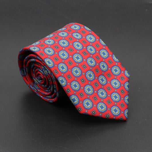 Corbata de Seda Bohemia Suave para Hombre 75mm - Image 31