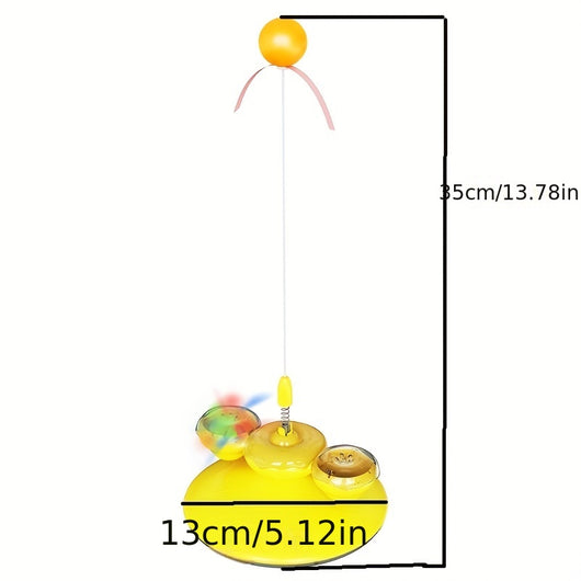 Juguete Interactivo para Gatos con Pelota y Varilla - Image 3