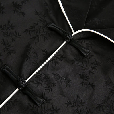Camisa Casual de Rayas Negras para Hombre con Cuello Solapa - Image 4