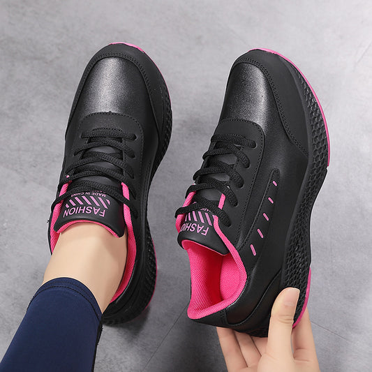 Tenis Casuales para Mujer Punta Redonda Suela Plana Cómodos