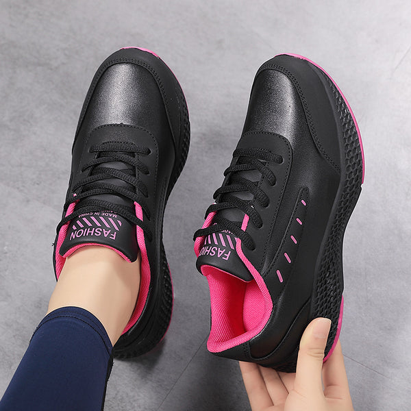 Tenis Casuales para Mujer Punta Redonda Suela Plana Cómodos